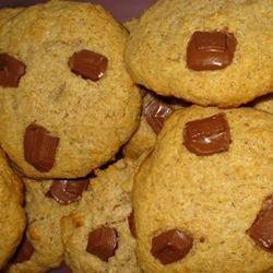 Whole White Wheat and Honey Chocolate Chip Cookies recipe