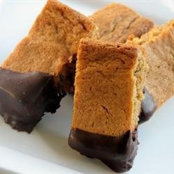 Chewy Whole Wheat Peanut Butter Brownies recipe