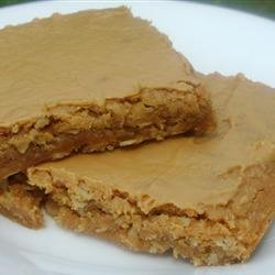Peanut Butter and Oat Brownies recipe