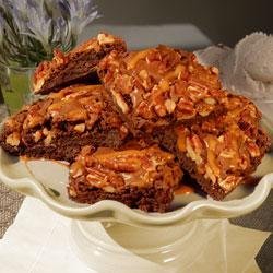 Caramel Pecan Brownies recipe