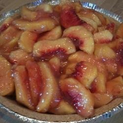 No Bake Peach Pie recipe