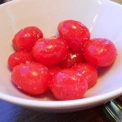 Fast, Fresh Grape Tomato Salad recipe