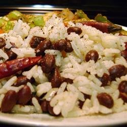 Coconut Rice with Black Beans recipe