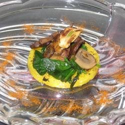Paula's Polenta with Mushroom Topping recipe