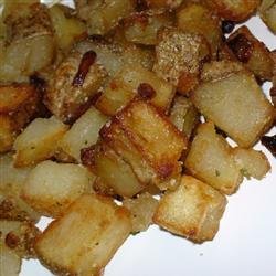 Mom's Brown Potatoes recipe