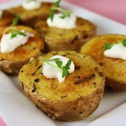 Roasted Rosemary Onion Potatoes recipe