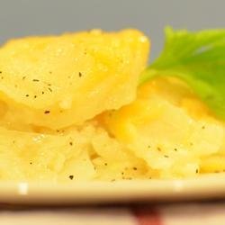 Healthier Creamy Au Gratin Potatoes recipe