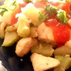 Chicken and Chayote recipe