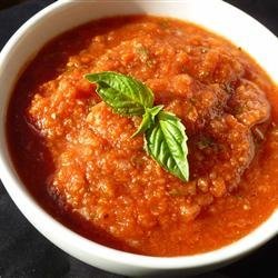 Homemade Tomato Sauce I recipe