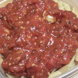Stephanie's Freezer Spaghetti Sauce recipe
