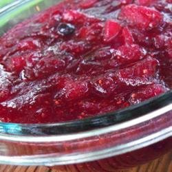 Pear Honey Cranberry Sauce recipe