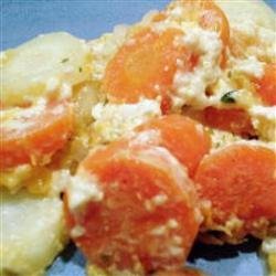 Carrot Casserole with Cheese recipe