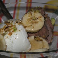 Nitko’s Banana and Pistachio Ice-Cream Topping recipe
