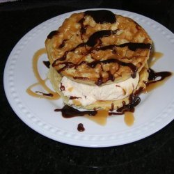 Waffle Ice Cream Sandwich recipe