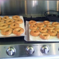 Authentic New York-Style Homemade Bagels recipe