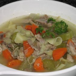 Pheasant Noodle Soup recipe