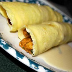 Curried Chicken Crepes recipe