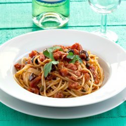 Spaghetti Puttanesca recipe