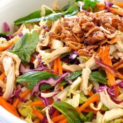 Crunchy Asian Chicken Salad recipe