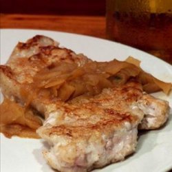 Pork Medallions With Apples and Cider recipe