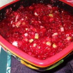 Dessert Style Cranberry Relish recipe