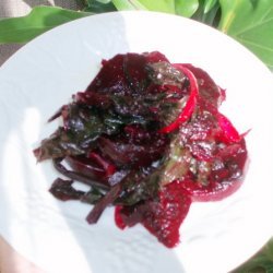 Beets and Greens Salad recipe