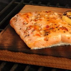 Cattle Boyz Cedar Plank Grilled Salmon recipe