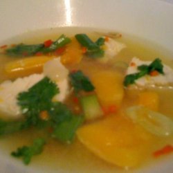 Fragrant Chicken and Squash Soup recipe