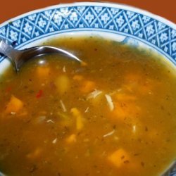 Chicken, Sweet Potato Soup recipe