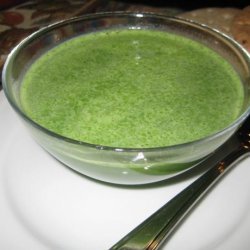 Spinach Cream Soup recipe