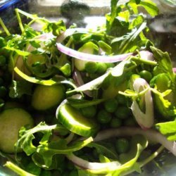 Arugula and Pea Salad recipe