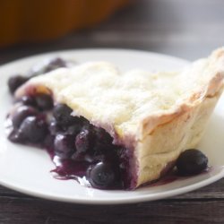 Fresh Blueberry Pie I recipe
