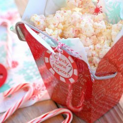 Candy Cane Popcorn recipe