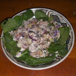 Tuna Spinach Salad recipe