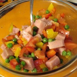 Picnic Chicken Vegetable Bowl recipe