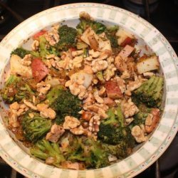 Spicy Potatoes & Broccoli recipe