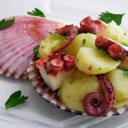 Pressure Cooker Potato & Octopus Salad recipe