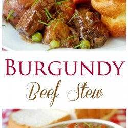 Beef Burgundy Stew recipe