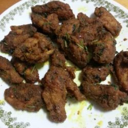 Spicy Curry Masala Chicken Nibbles recipe