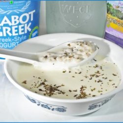 Cold Armenian Yogurt-Barley Soup by Sy recipe