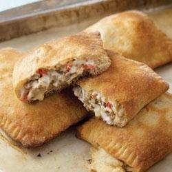 Sausage and Vegetable Calzones recipe