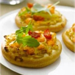 Mini Veggie Pizza with Maille(R) Honey Dijon Mustard recipe