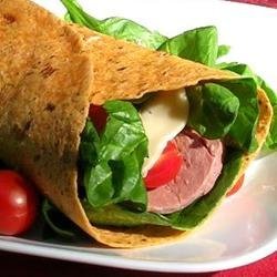 Beef and Swiss Wrap recipe
