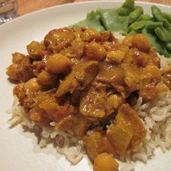 Chickpea and Chicken Curry recipe