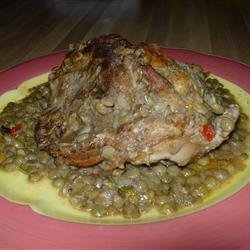 Chicken and Lentils with Rosemary recipe