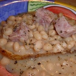 Slow Cooker Southern Lima Beans and Ham recipe