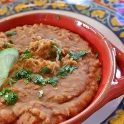 Quick and Easy Refried Beans recipe