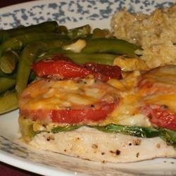 Pork Chops with Tomatoes and String Beans recipe