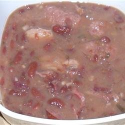 Red Beans and Pork Chops recipe