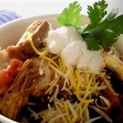 Fast Chicken Over Black Beans and Rice recipe